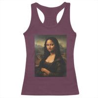 Black Mona Lisa Racerback Tank Top Melanin Pretty Aesthetic Black History