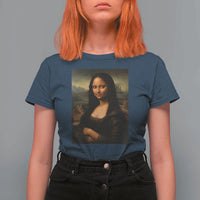 Black Mona Lisa T Shirt For Women Melanin Pretty Aesthetic Black History
