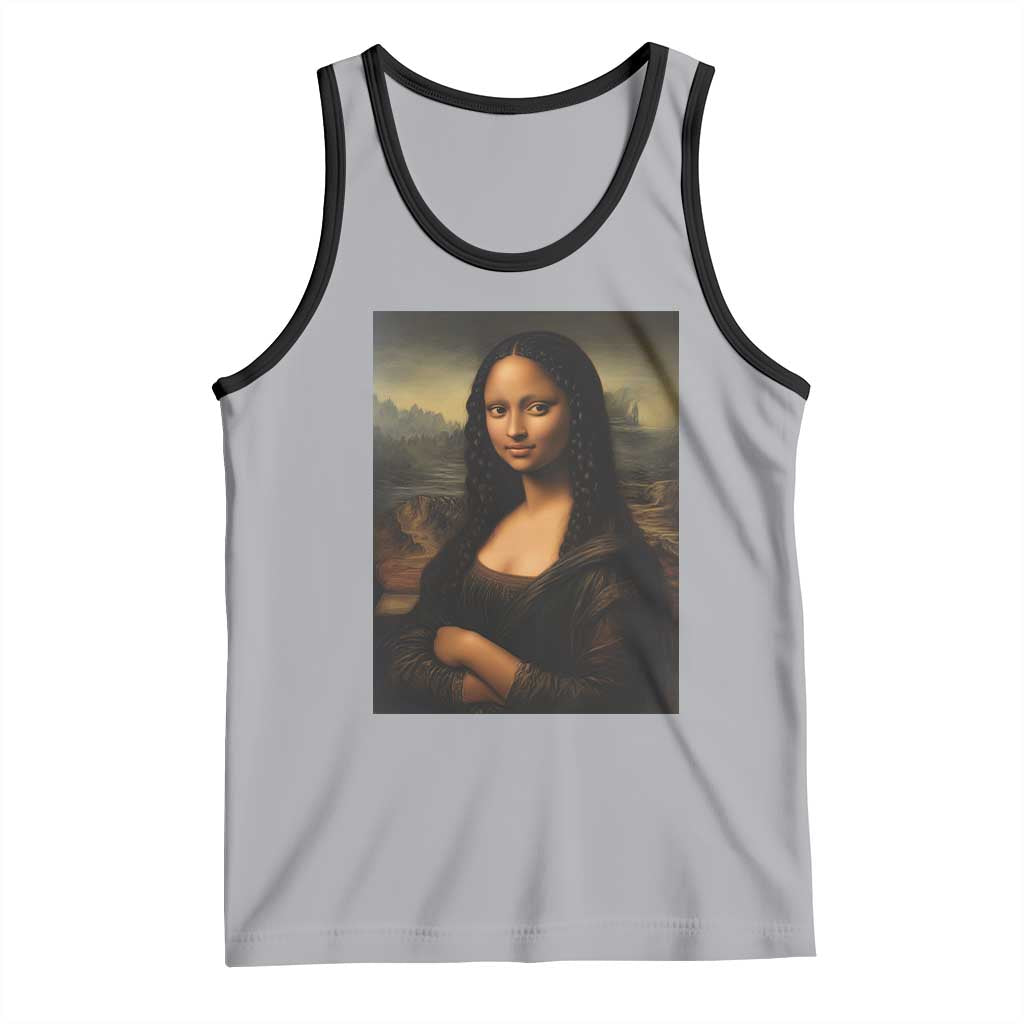 Black Mona Lisa Tank Top Melanin Pretty Aesthetic Black History