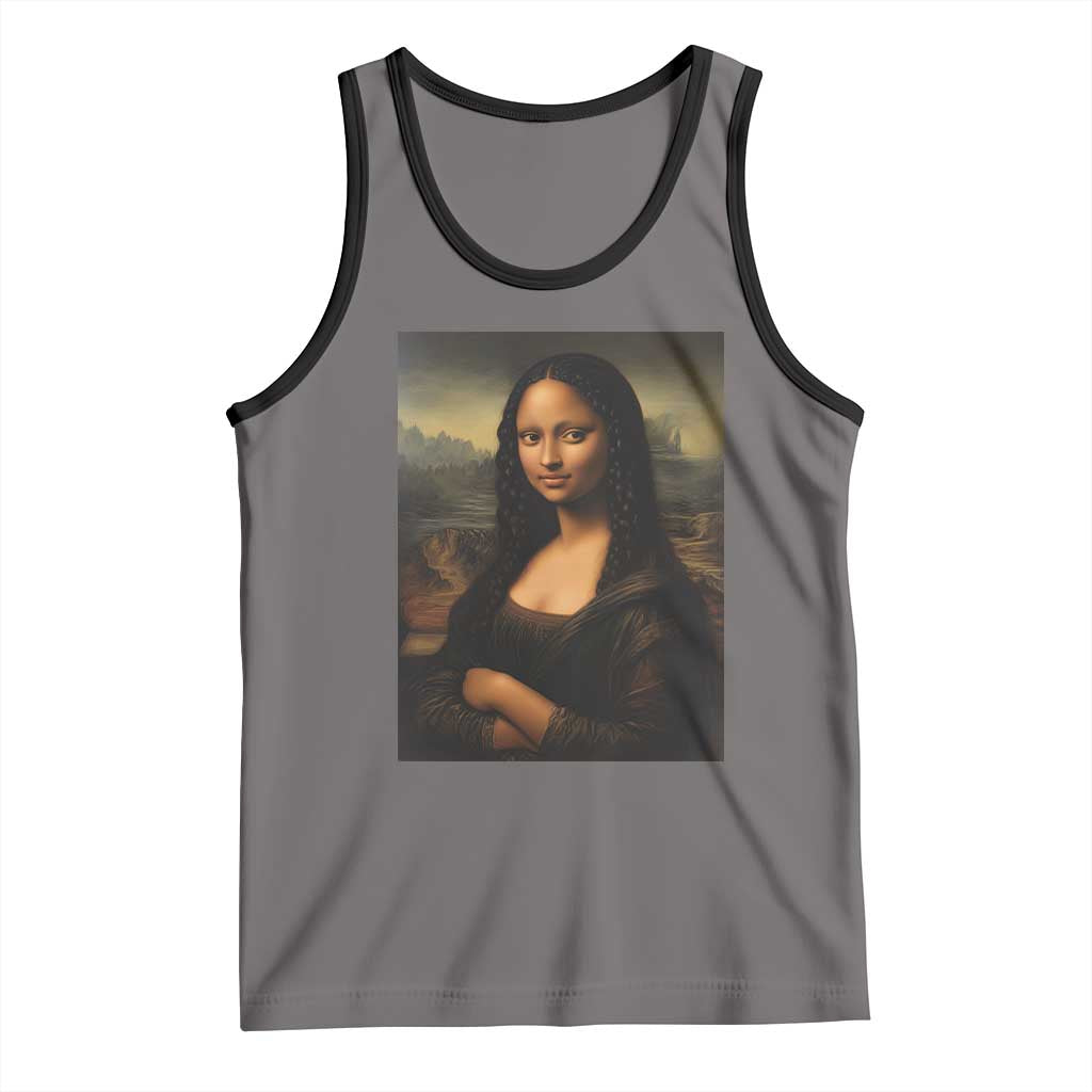 Black Mona Lisa Tank Top Melanin Pretty Aesthetic Black History