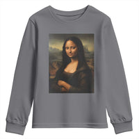 Black Mona Lisa Youth Sweatshirt Melanin Pretty Aesthetic Black History