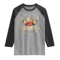 Celtic Claddagh Raglan Shirt Love Loyalty Friendship Slainte