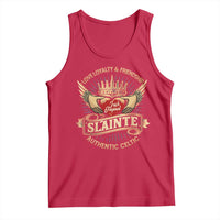 Celtic Claddagh Tank Top Love Loyalty Friendship Slainte