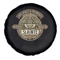Celtic Claddagh Spare Tire Cover Slainte Love Loyalty Friendship Vintage