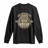 Celtic Claddagh Long Sleeve Shirt Slainte Love Loyalty Friendship Vintage