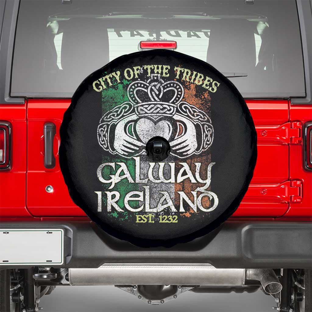 Galway Ireland Spare Tire Cover City Of The Tribes Est 1232