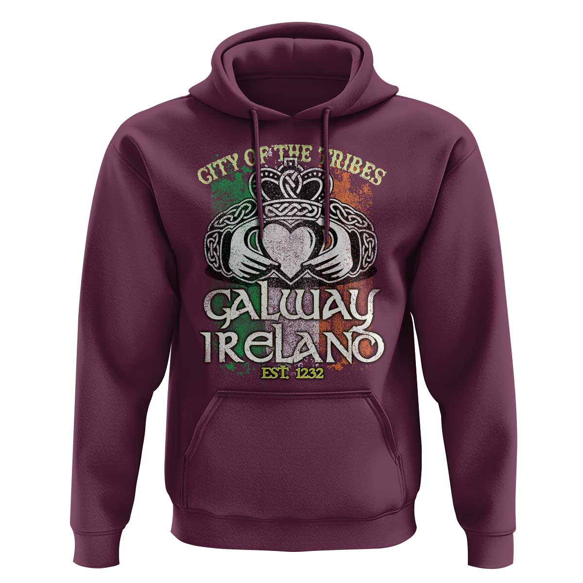 Galway Ireland Hoodie City Of The Tribes Est 1232