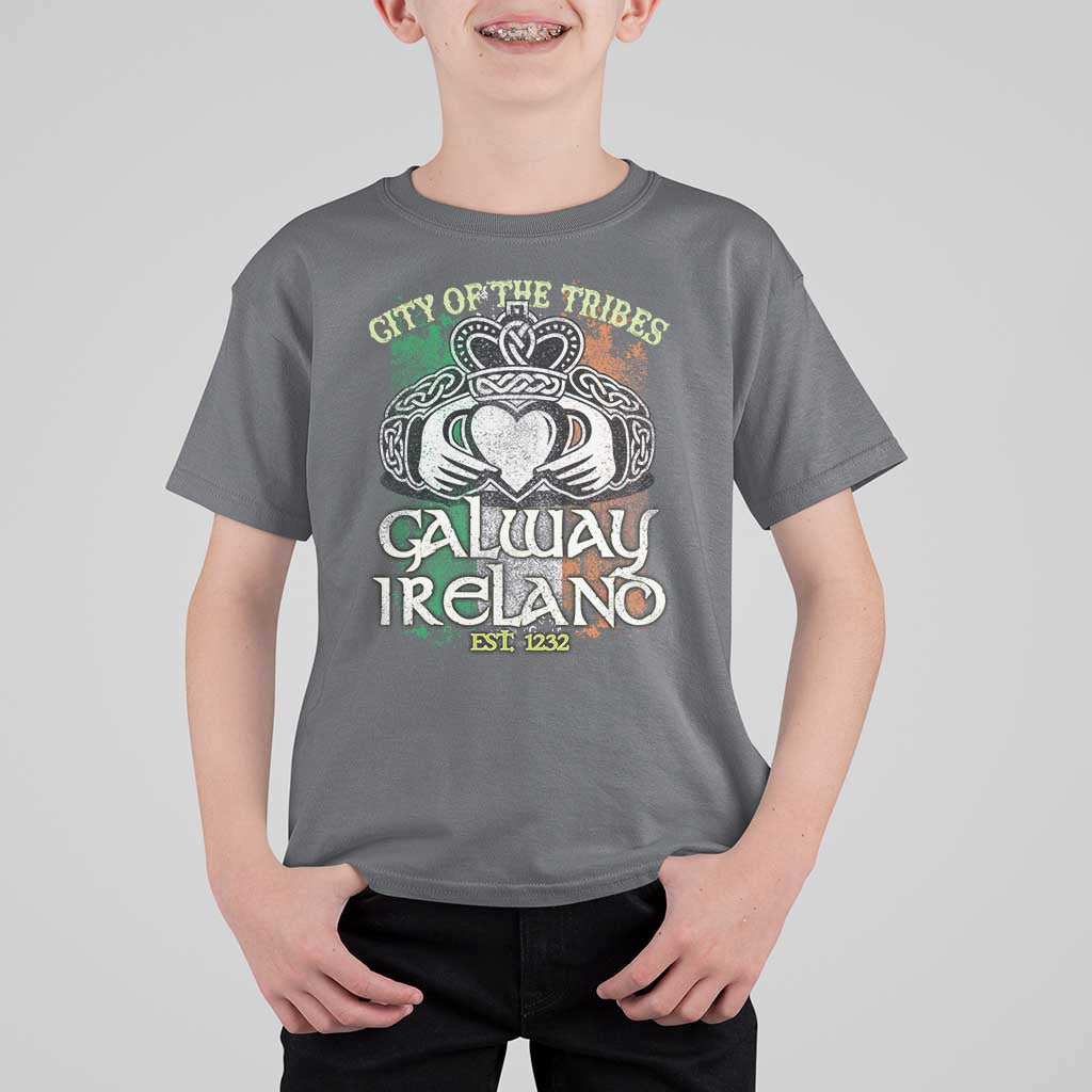 Galway Ireland T Shirt For Kid City Of The Tribes Est 1232