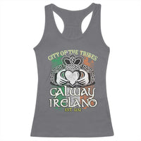 Galway Ireland Racerback Tank Top City Of The Tribes Est 1232