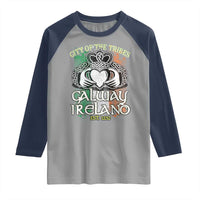 Galway Ireland Raglan Shirt City Of The Tribes Est 1232