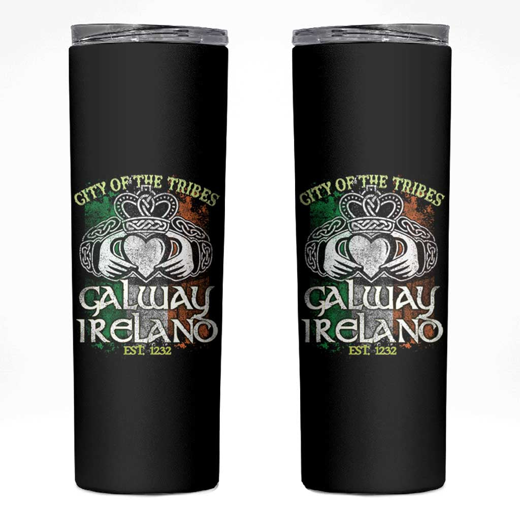Galway Ireland Skinny Tumbler City Of The Tribes Est 1232