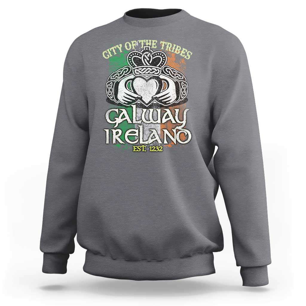 Galway Ireland Sweatshirt City Of The Tribes Est 1232