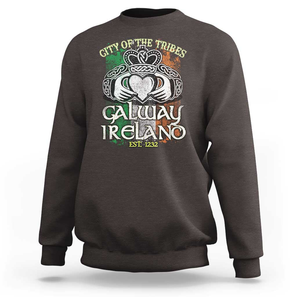 Galway Ireland Sweatshirt City Of The Tribes Est 1232