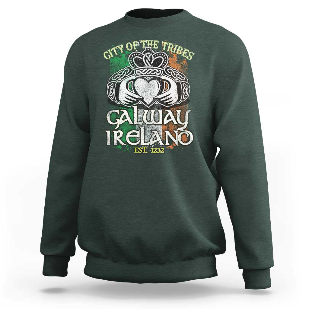 Galway Ireland Sweatshirt City Of The Tribes Est 1232