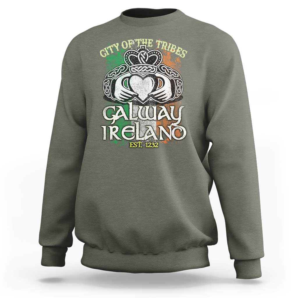 Galway Ireland Sweatshirt City Of The Tribes Est 1232