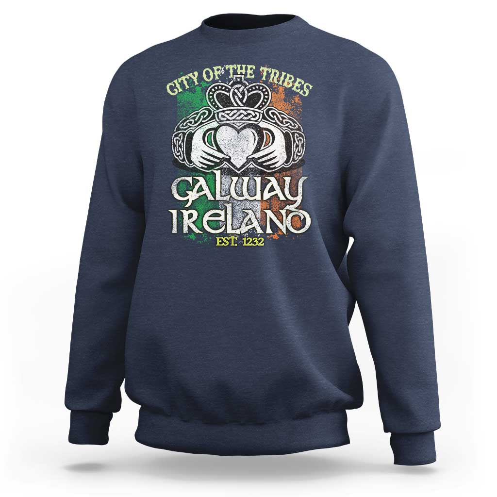 Galway Ireland Sweatshirt City Of The Tribes Est 1232