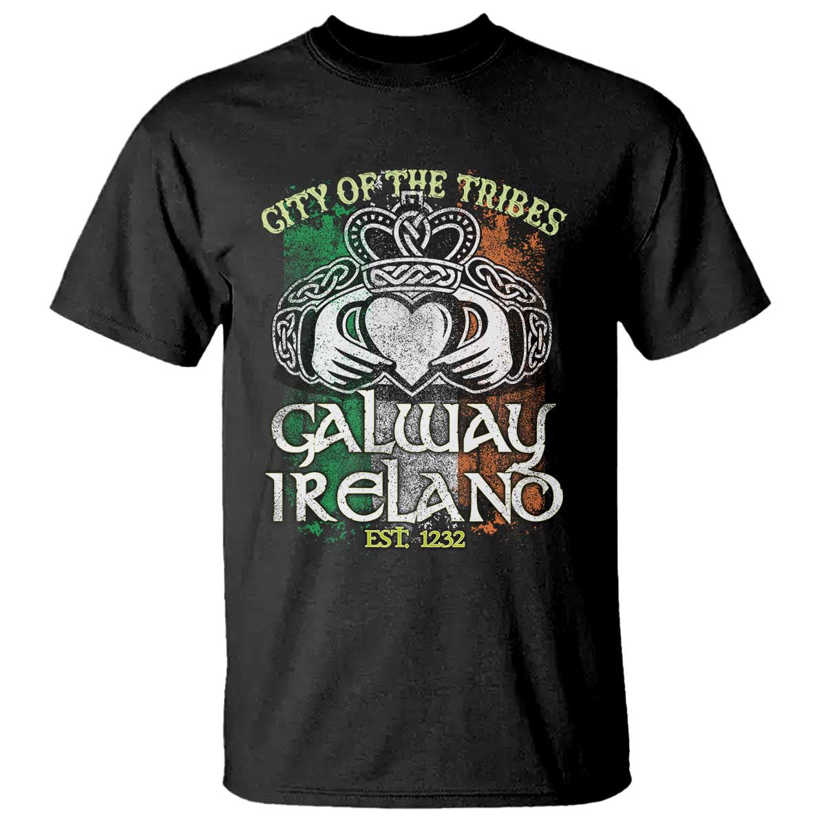 Galway Ireland T Shirt City Of The Tribes Est 1232