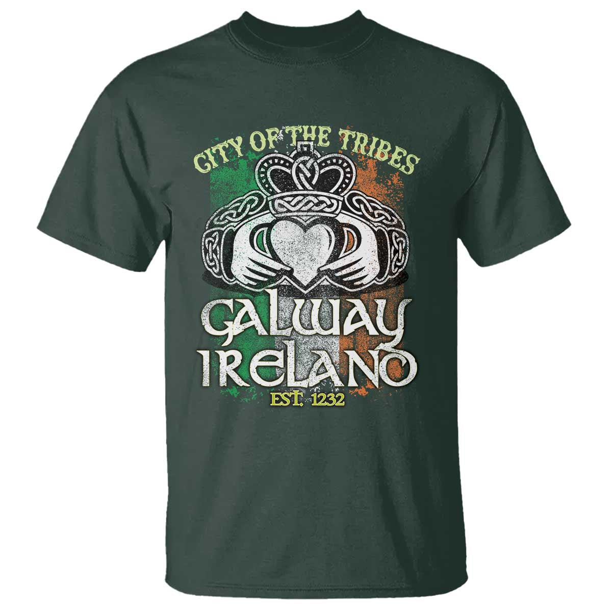 Galway Ireland T Shirt City Of The Tribes Est 1232