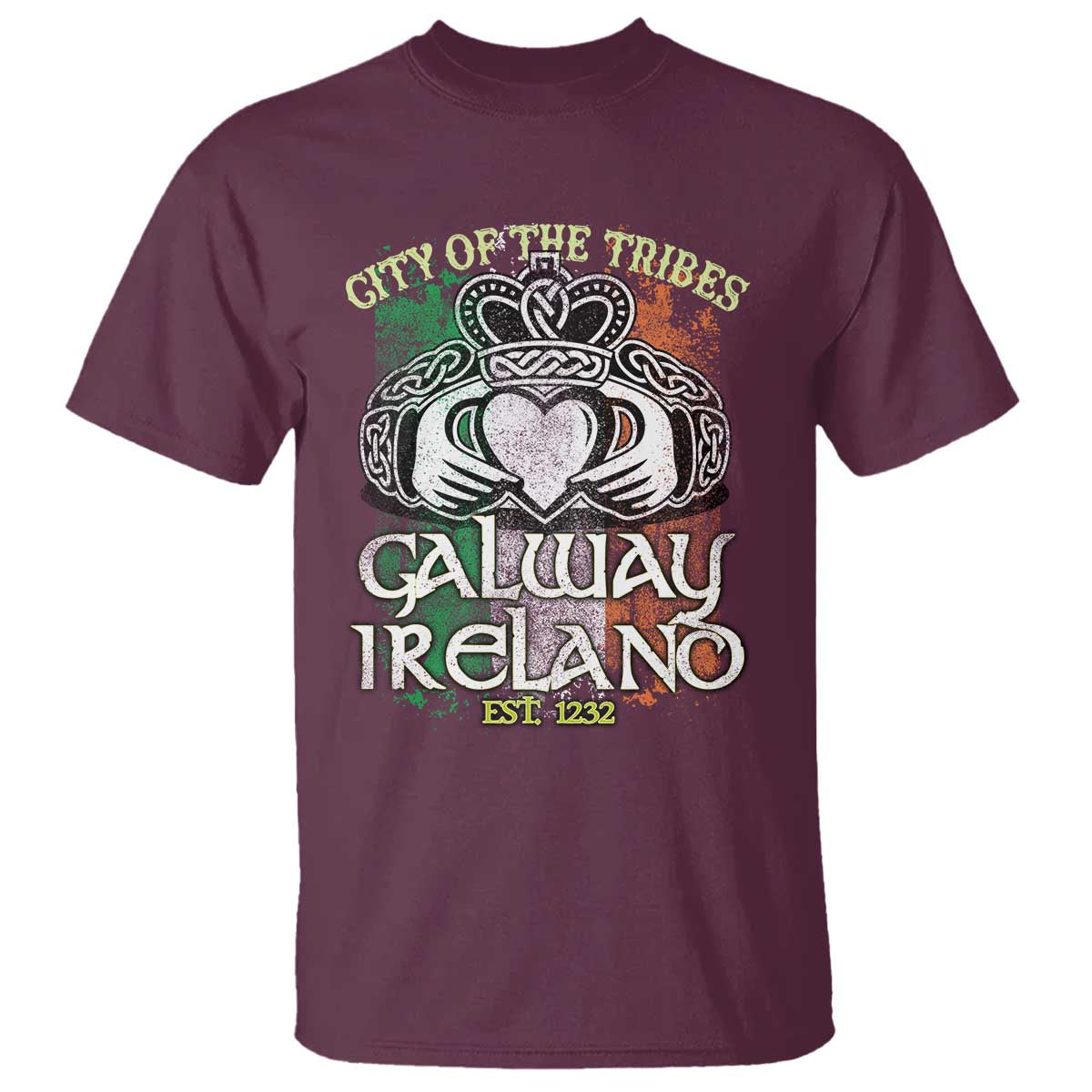 Galway Ireland T Shirt City Of The Tribes Est 1232