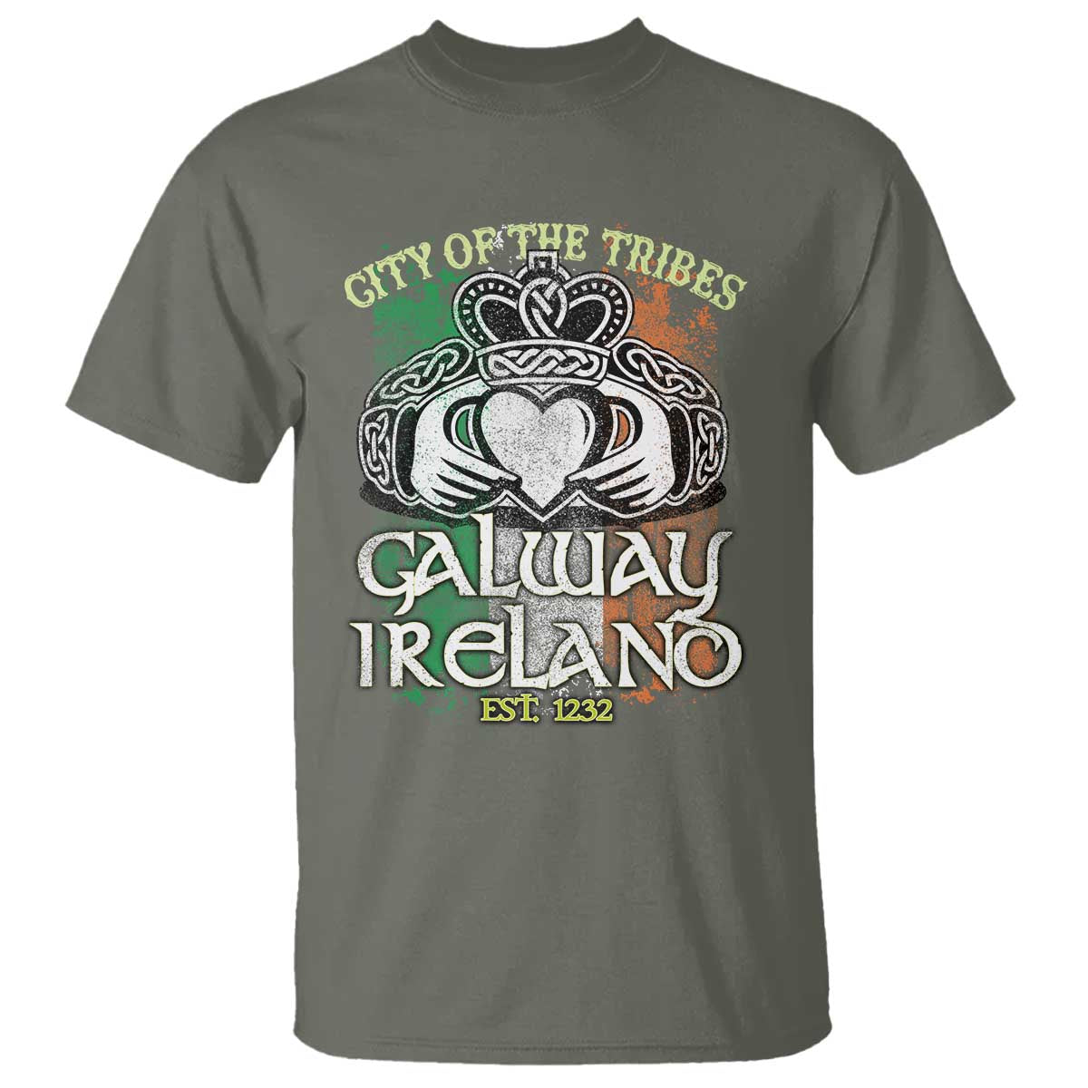 Galway Ireland T Shirt City Of The Tribes Est 1232