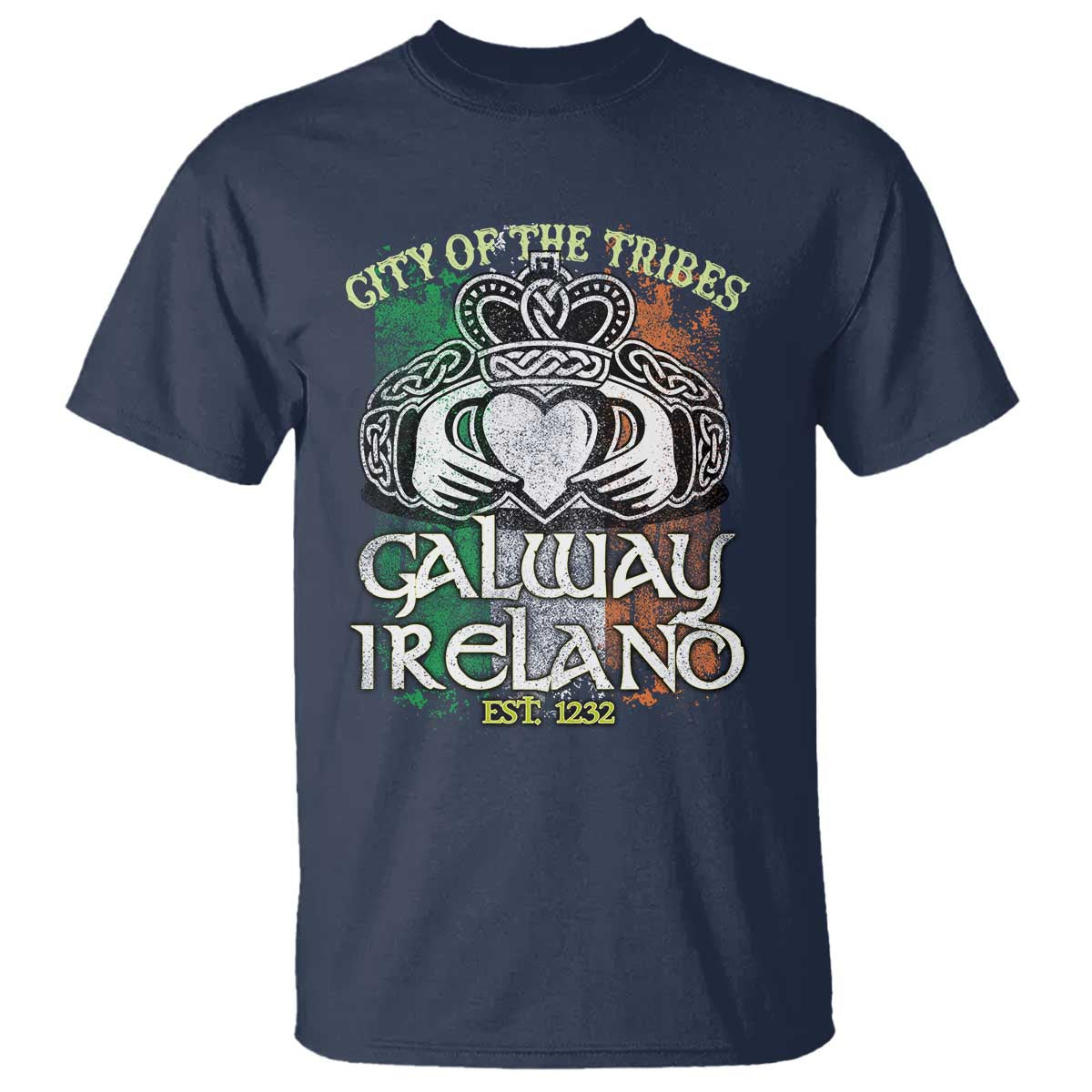 Galway Ireland T Shirt City Of The Tribes Est 1232