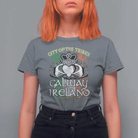 Galway Ireland T Shirt For Women City Of The Tribes Est 1232