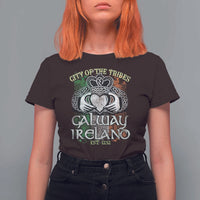 Galway Ireland T Shirt For Women City Of The Tribes Est 1232