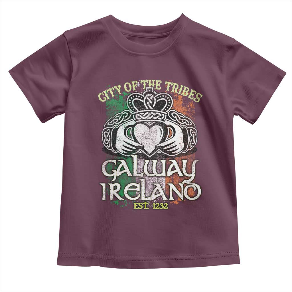 Galway Ireland Toddler T Shirt City Of The Tribes Est 1232