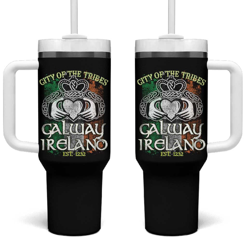 Galway Ireland Tumbler With Handle City Of The Tribes Est 1232