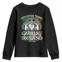 Galway Ireland Youth Sweatshirt City Of The Tribes Est 1232