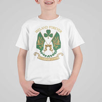Irish Pride T Shirt For Kid Eirinn Go Brach Ireland Forever
