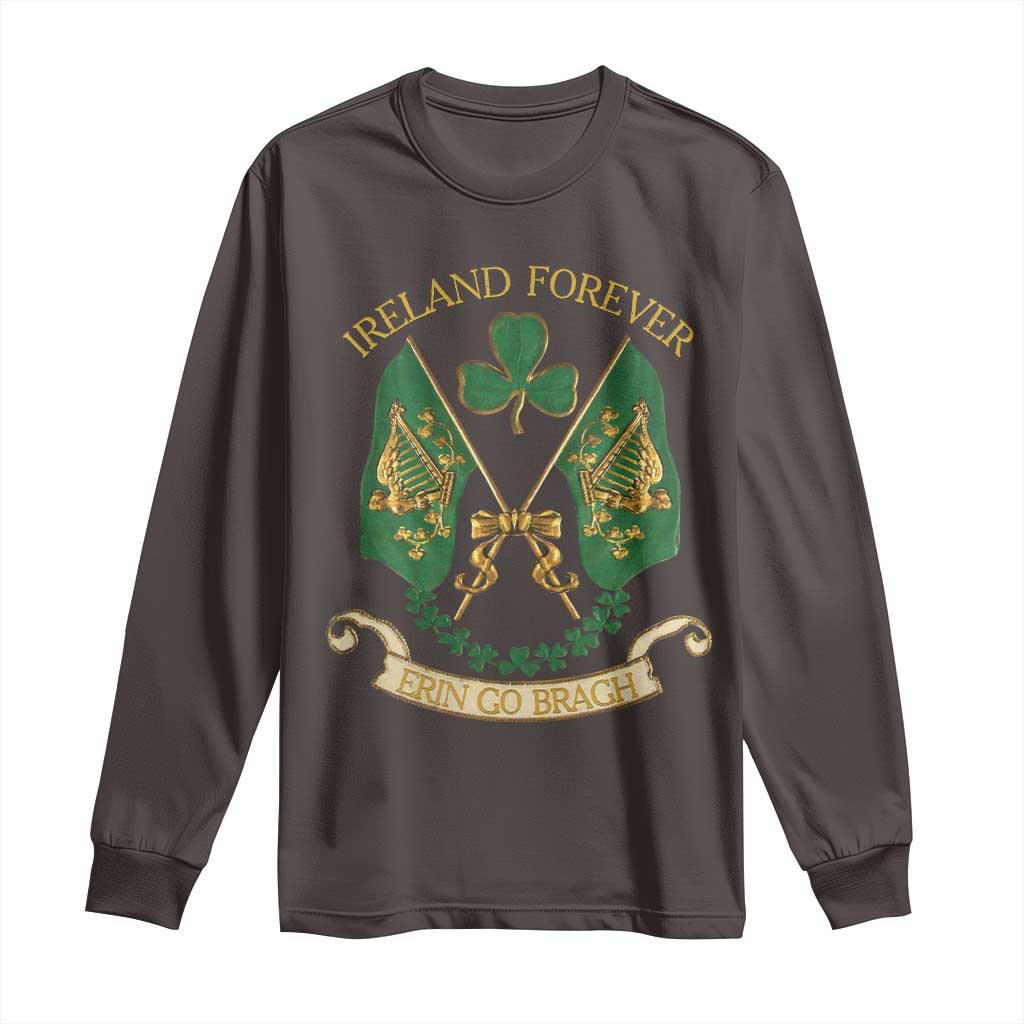 Irish Pride Long Sleeve Shirt Eirinn Go Brach Ireland Forever