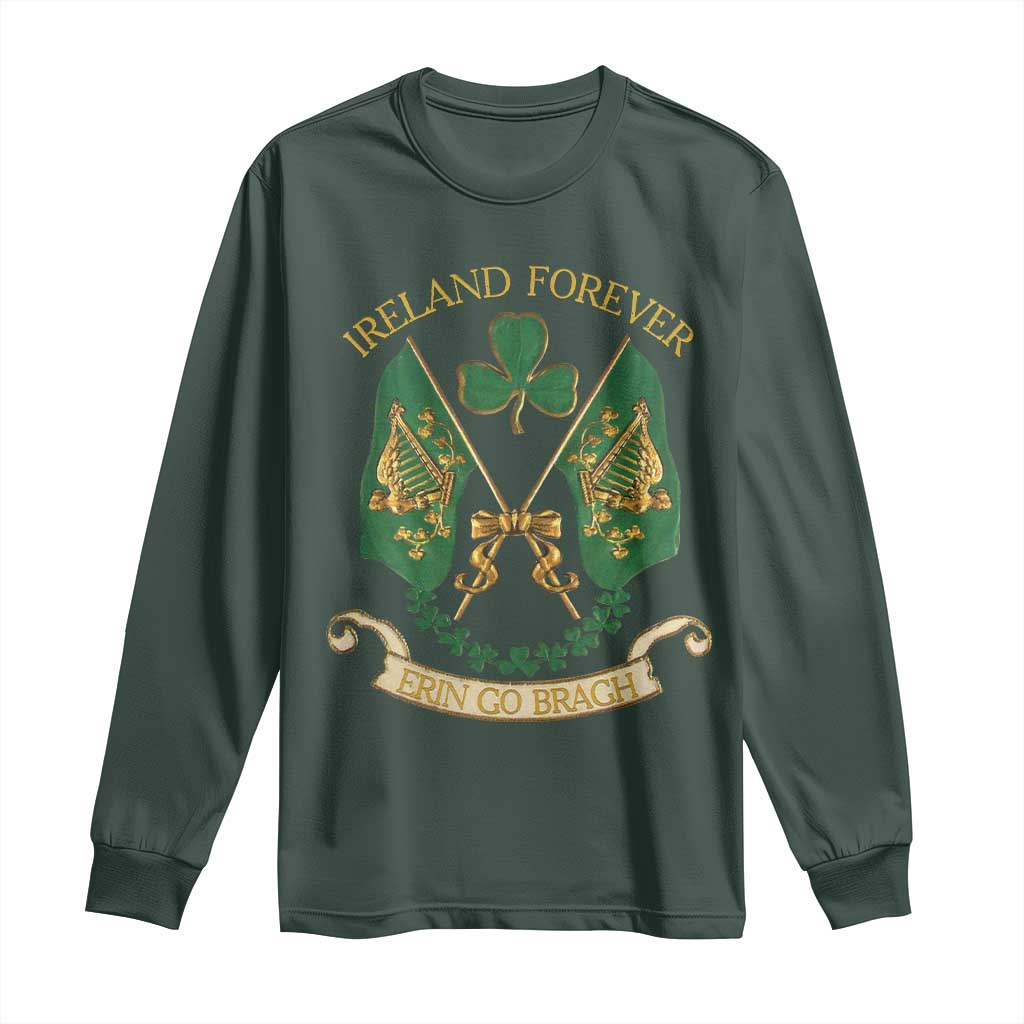 Irish Pride Long Sleeve Shirt Eirinn Go Brach Ireland Forever