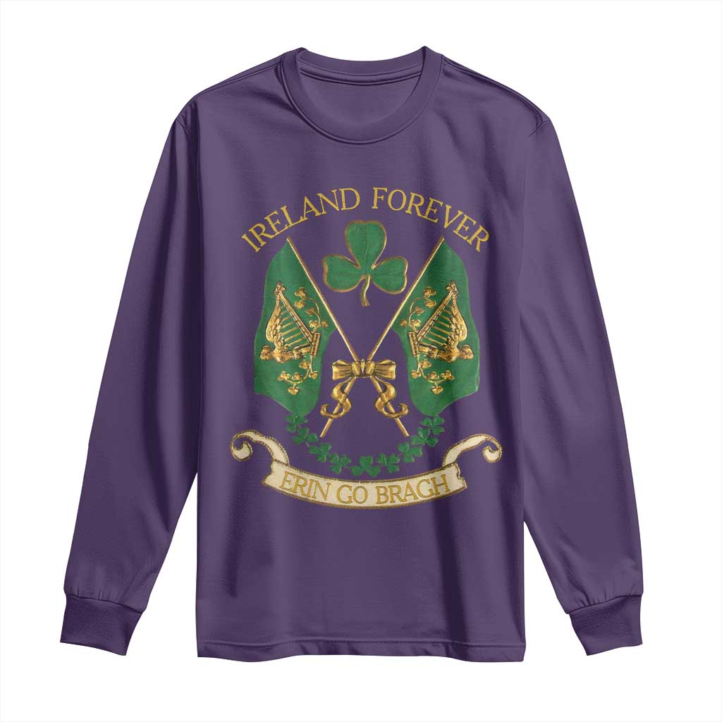 Irish Pride Long Sleeve Shirt Eirinn Go Brach Ireland Forever