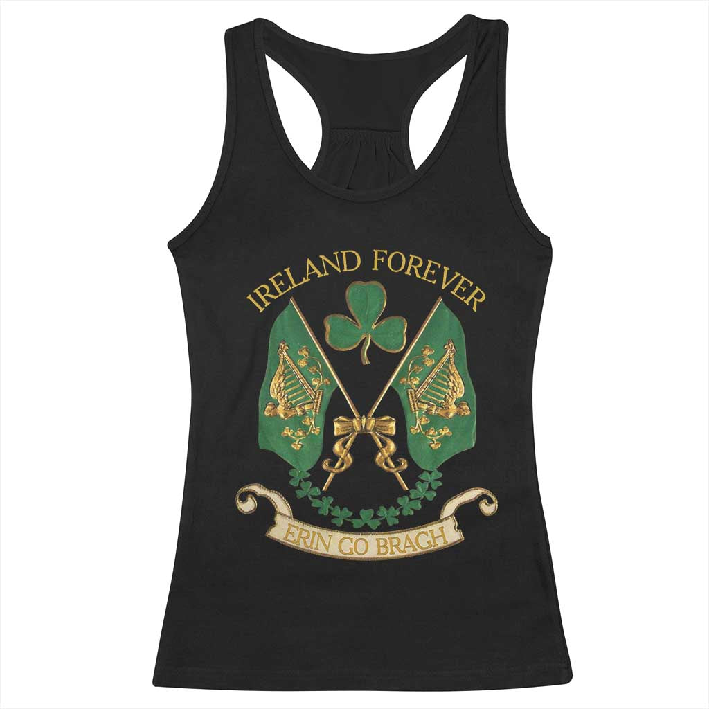 Irish Pride Racerback Tank Top Eirinn Go Brach Ireland Forever