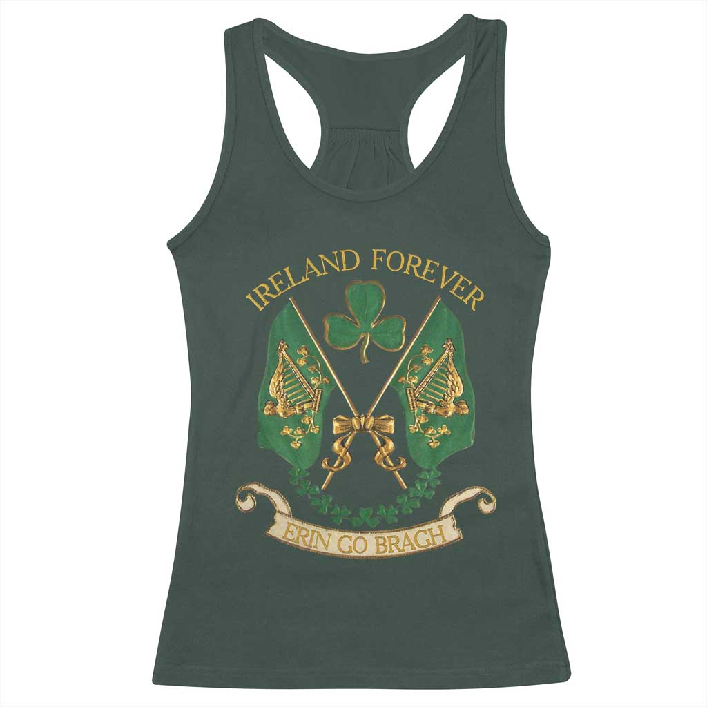 Irish Pride Racerback Tank Top Eirinn Go Brach Ireland Forever