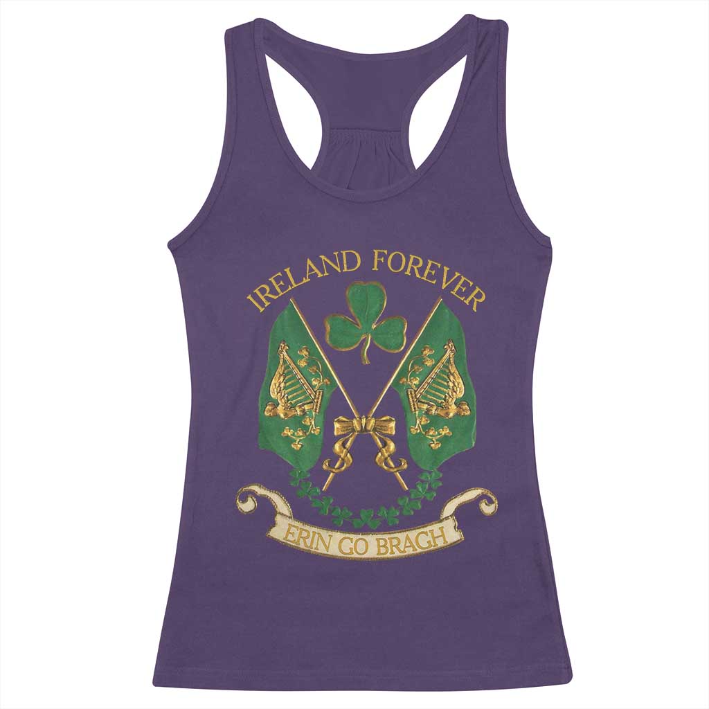 Irish Pride Racerback Tank Top Eirinn Go Brach Ireland Forever