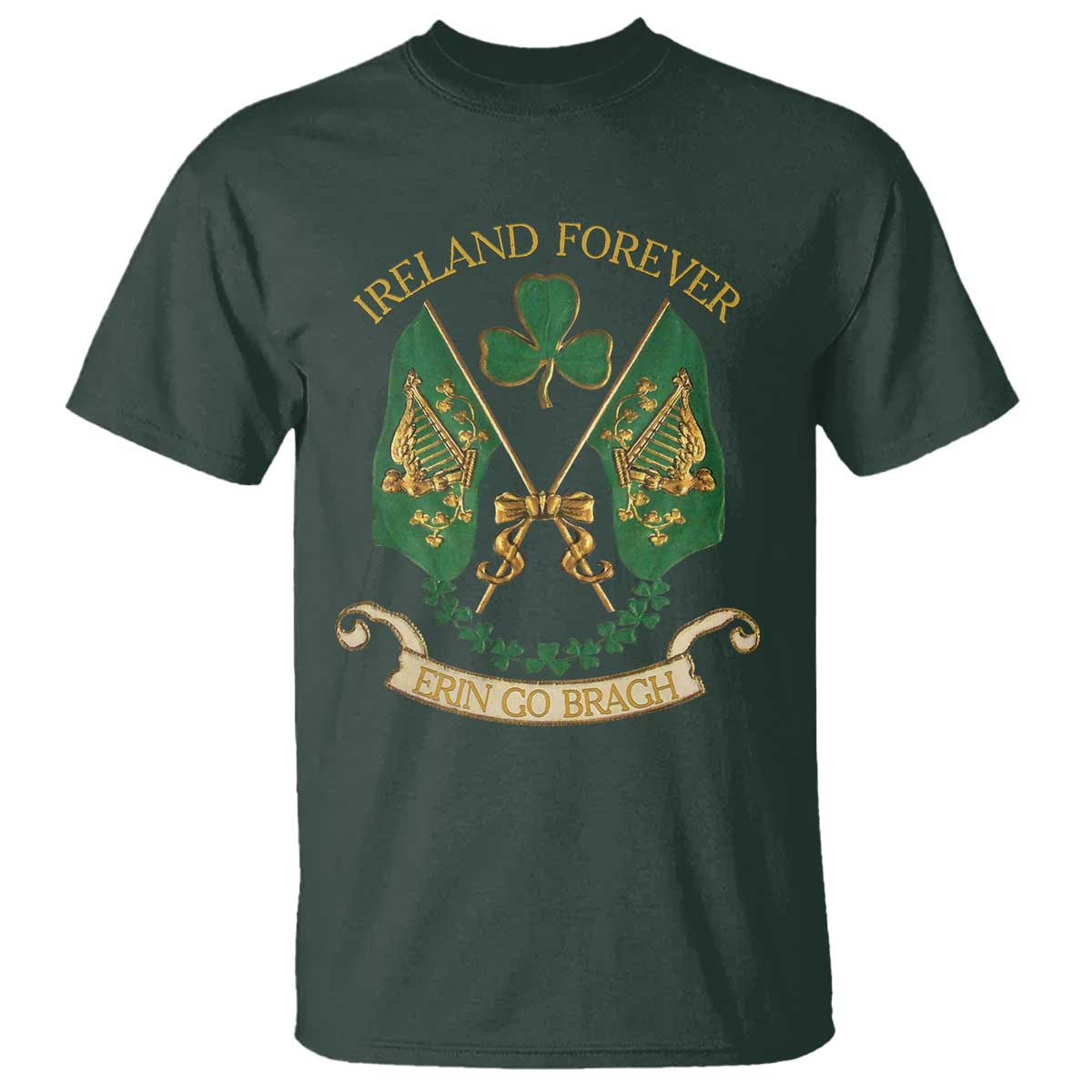 Irish Pride T Shirt Eirinn Go Brach Ireland Forever