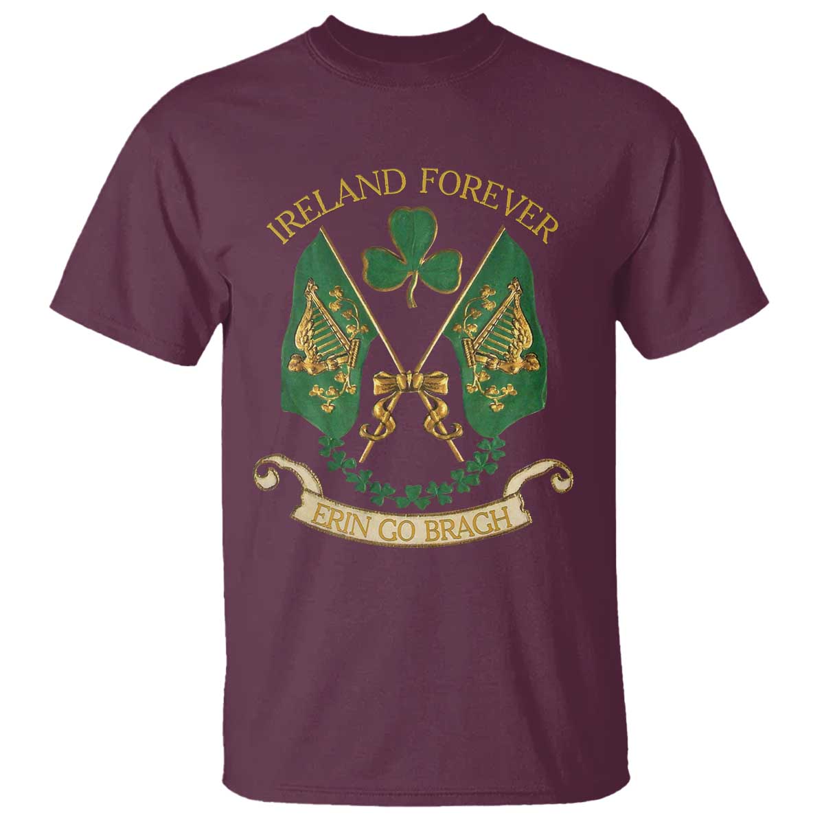Irish Pride T Shirt Eirinn Go Brach Ireland Forever