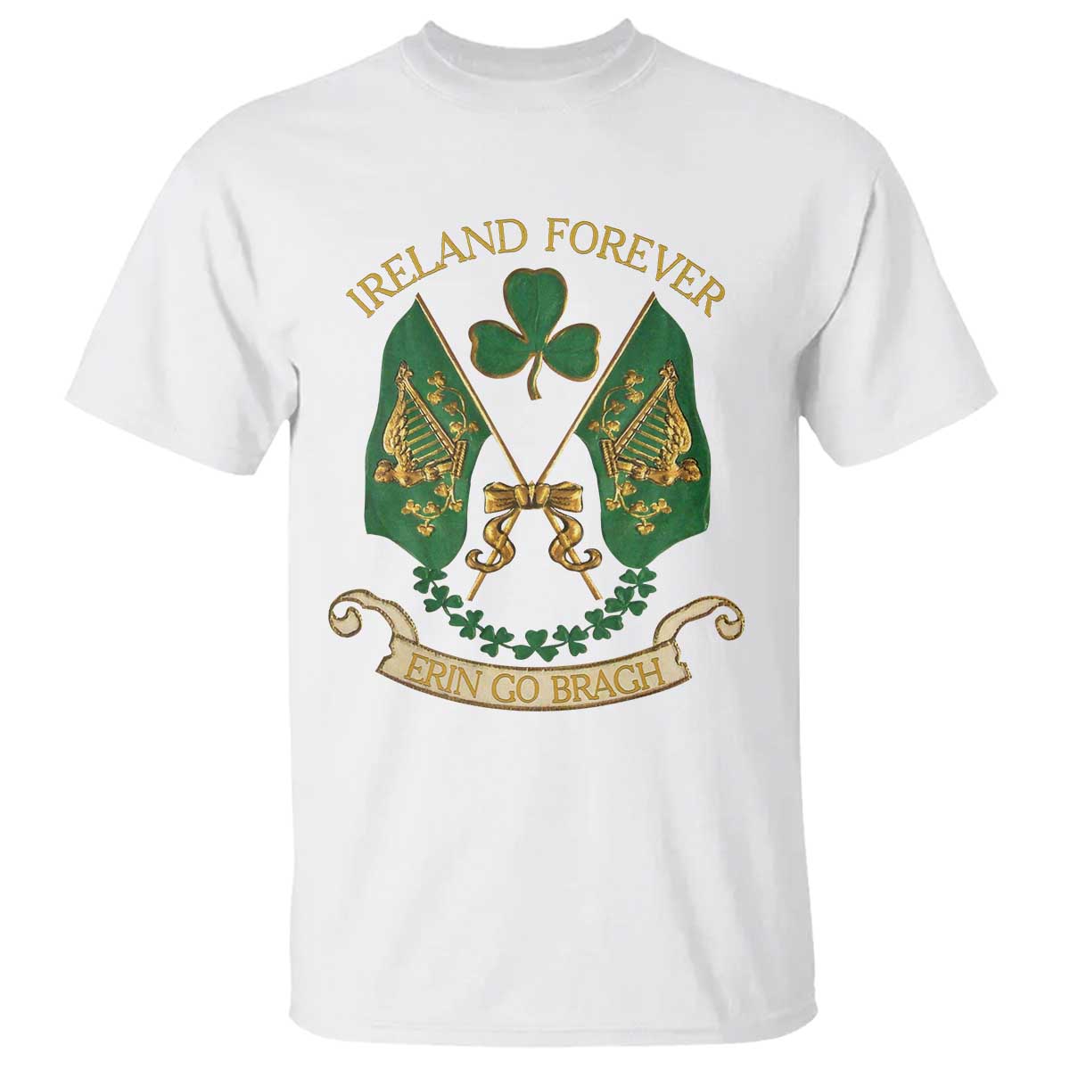 Irish Pride T Shirt Eirinn Go Brach Ireland Forever