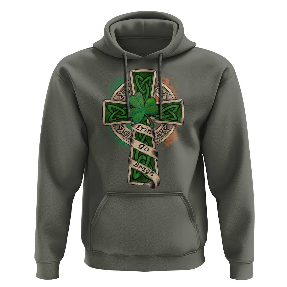Irish Pride Hoodie Eirinn Go Brach Ireland For Ever