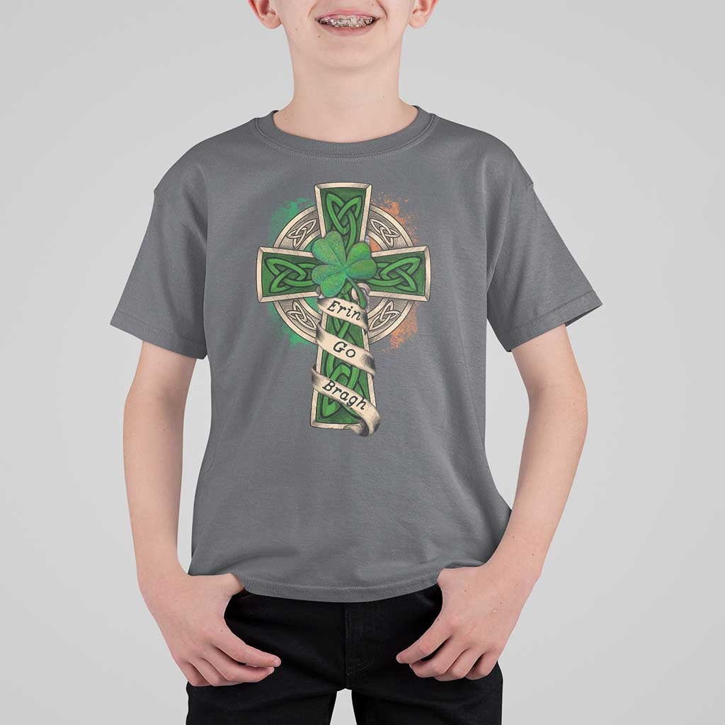 Irish Pride T Shirt For Kid Eirinn Go Brach Ireland For Ever