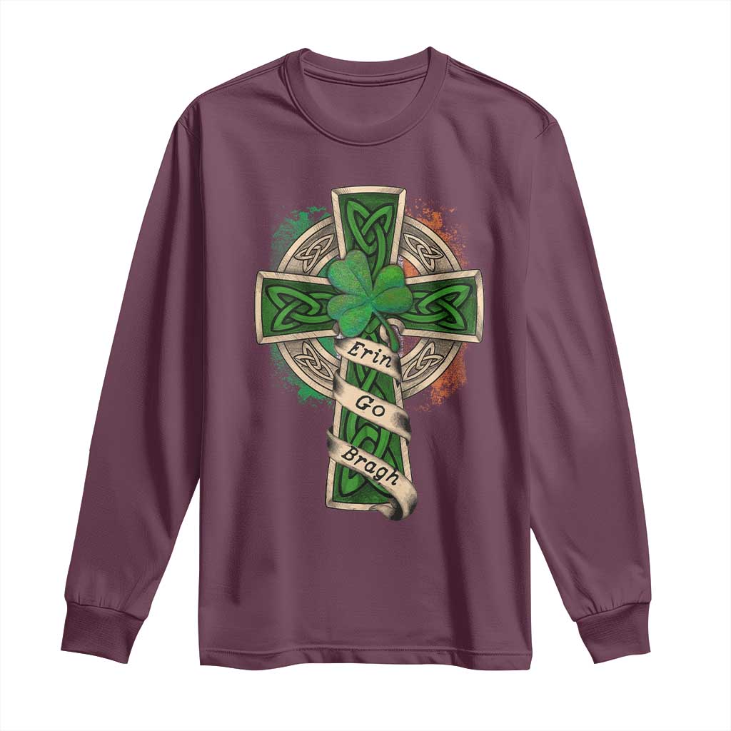 Irish Pride Long Sleeve Shirt Eirinn Go Brach Ireland For Ever