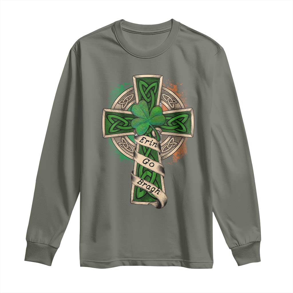 Irish Pride Long Sleeve Shirt Eirinn Go Brach Ireland For Ever
