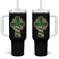 Irish Pride Tumbler With Handle Eirinn Go Brach Ireland For Ever