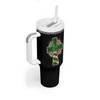 Irish Pride Tumbler With Handle Eirinn Go Brach Ireland For Ever