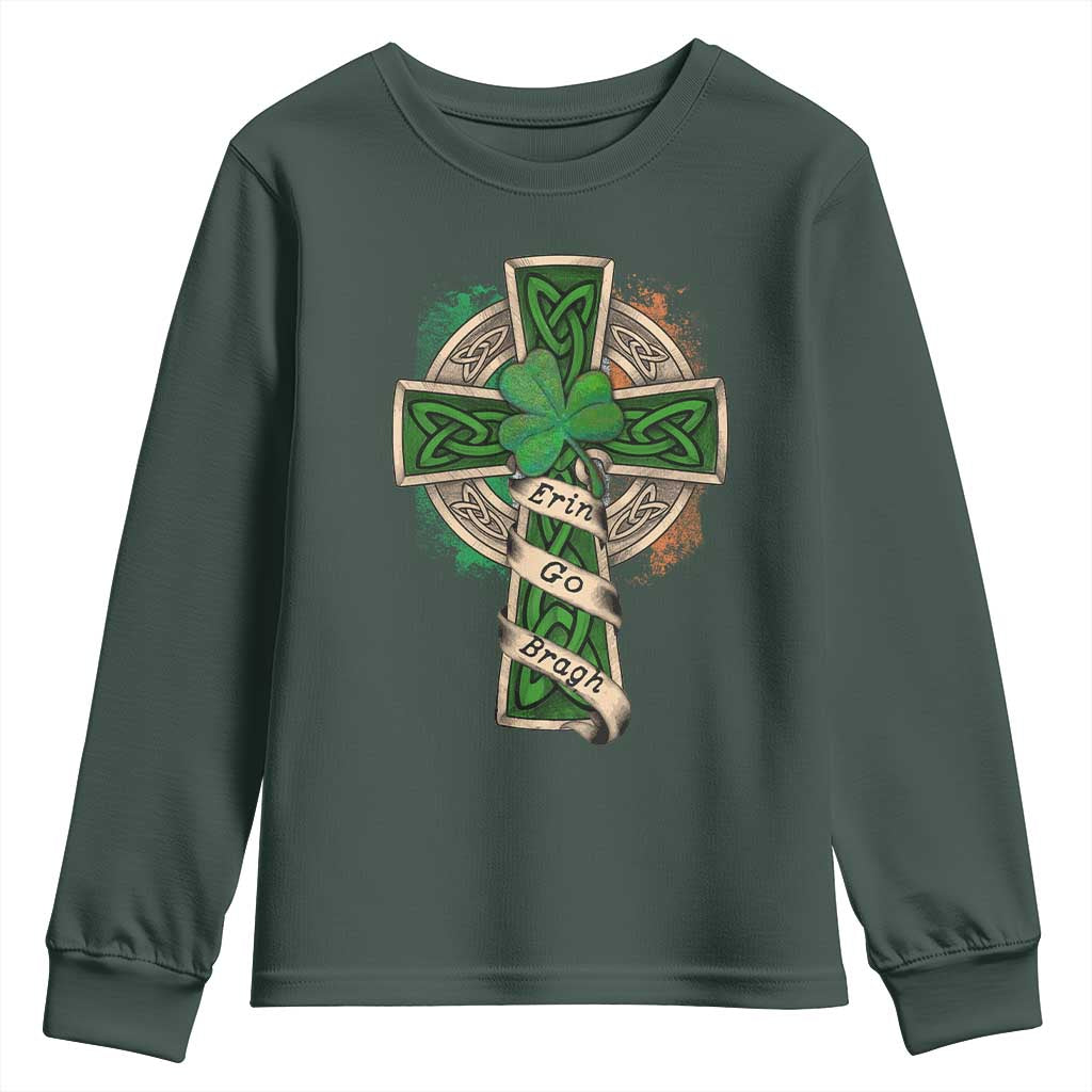 Irish Pride Youth Sweatshirt Eirinn Go Brach Ireland For Ever