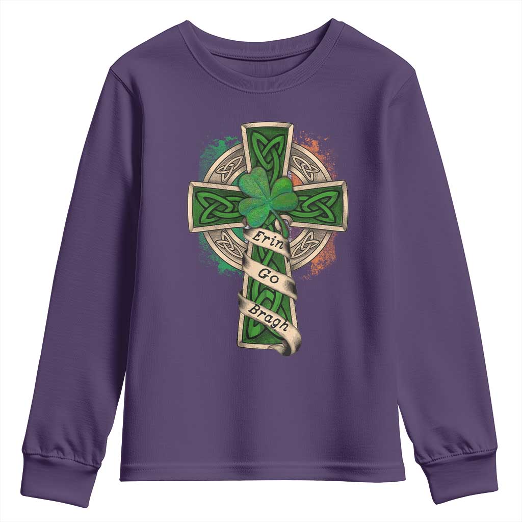 Irish Pride Youth Sweatshirt Eirinn Go Brach Ireland For Ever