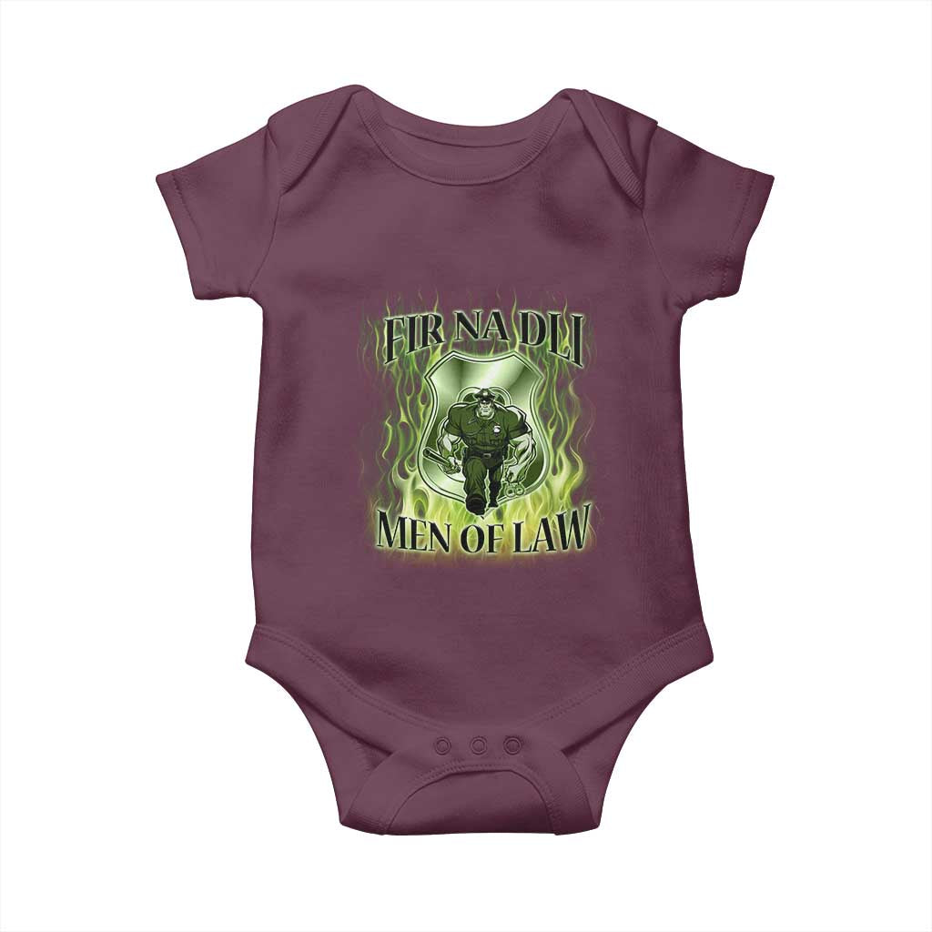 Patriotic Irish Pride Baby Onesie Fir Na Dli Men Of Law