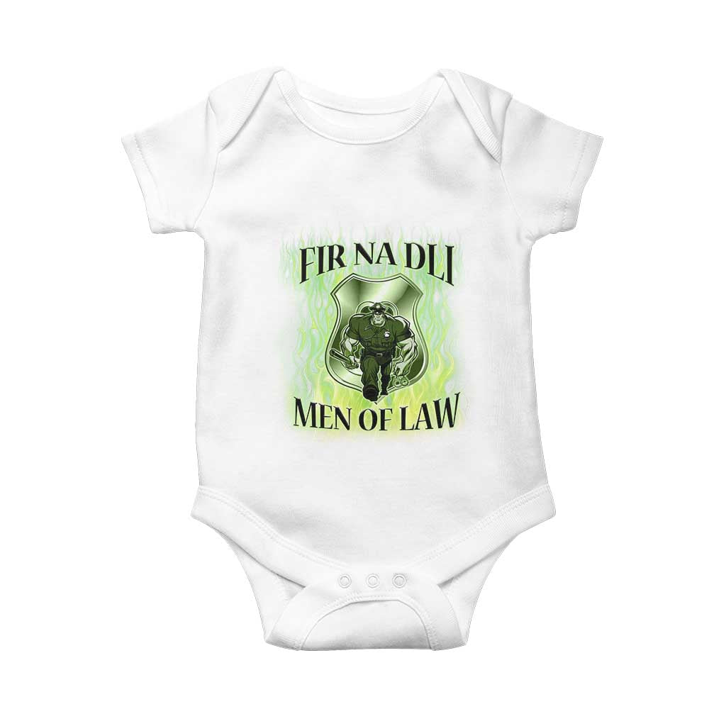 Patriotic Irish Pride Baby Onesie Fir Na Dli Men Of Law